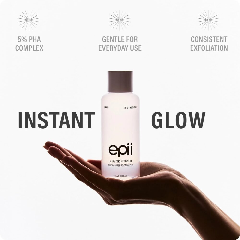 epii New Skin Toner (Snow Mushroom & PHA) 145ml