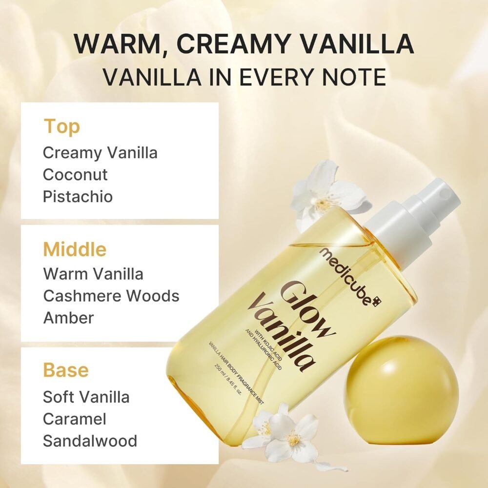 Medicube Glow Vanilla Hair & Body Fragrance Mist