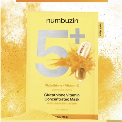 Numbuzin No.5+ Glutathione Vitamin Concentrated Mask