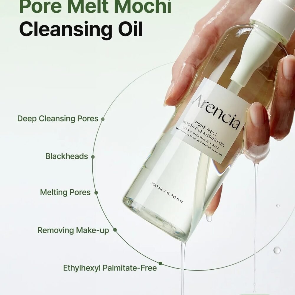Arencia Pore Melt Mochi Cleansing Oil 200ML