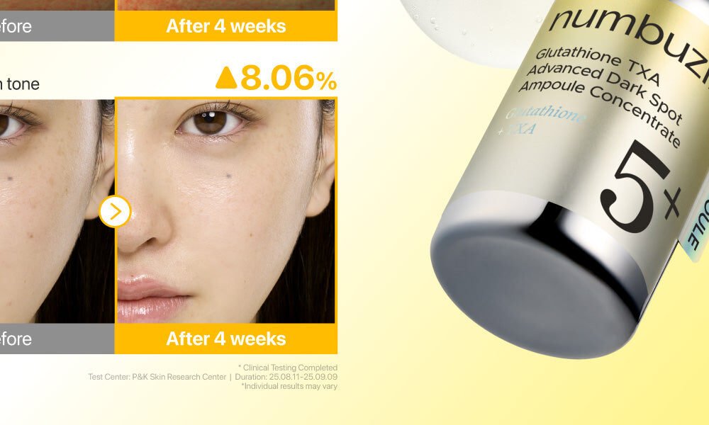 Numbuzin No. 5+ Glutathione TXA Advanced Dark Spot Ampoule Concentrate (30ml)