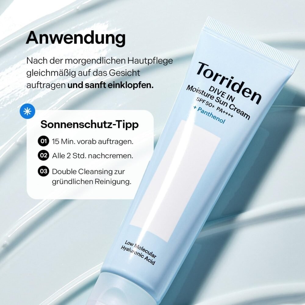 Torriden Dive-In Watery Moisture Sun Cream SPF 50+ PA++++ (60ml)