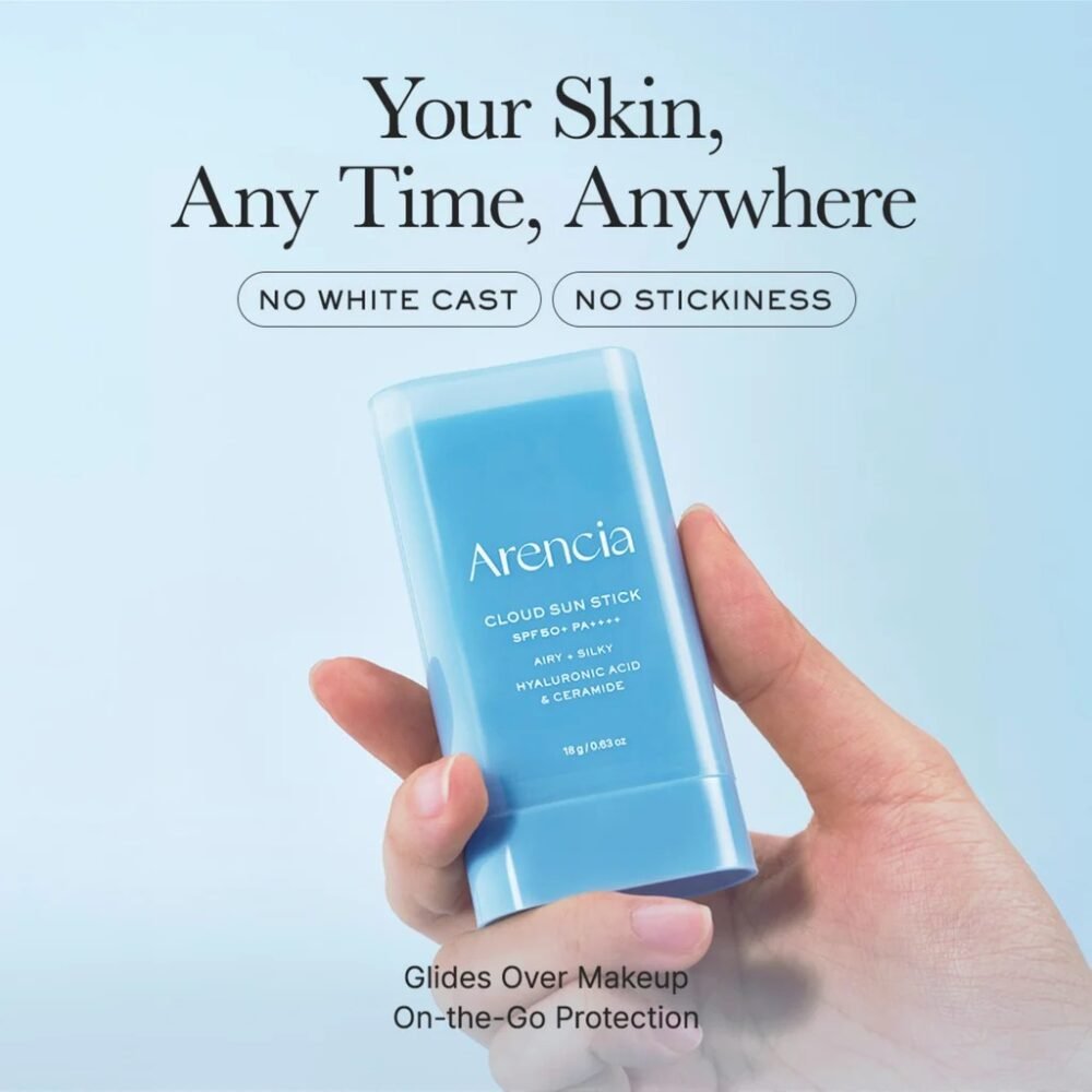 Arencia Cloud Sun Stick SPF 50+ PA++++ (Airy + Silky, 18g)