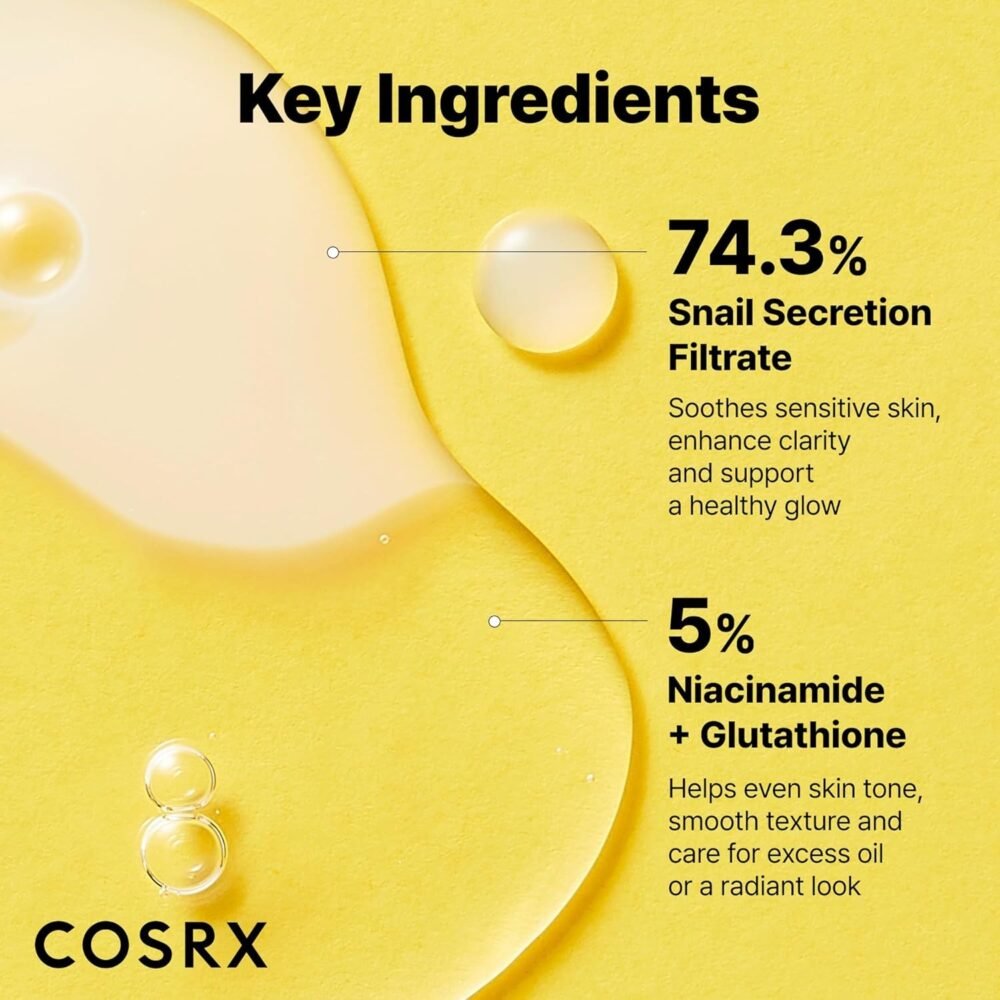 COSRX Advanced Snail Radiance Dual Essence (80ml)