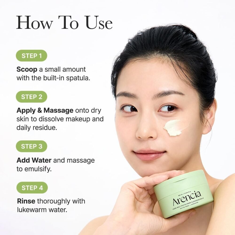 Arencia Pore Melt Phyto PDRN Cleansing Balm (90ml
