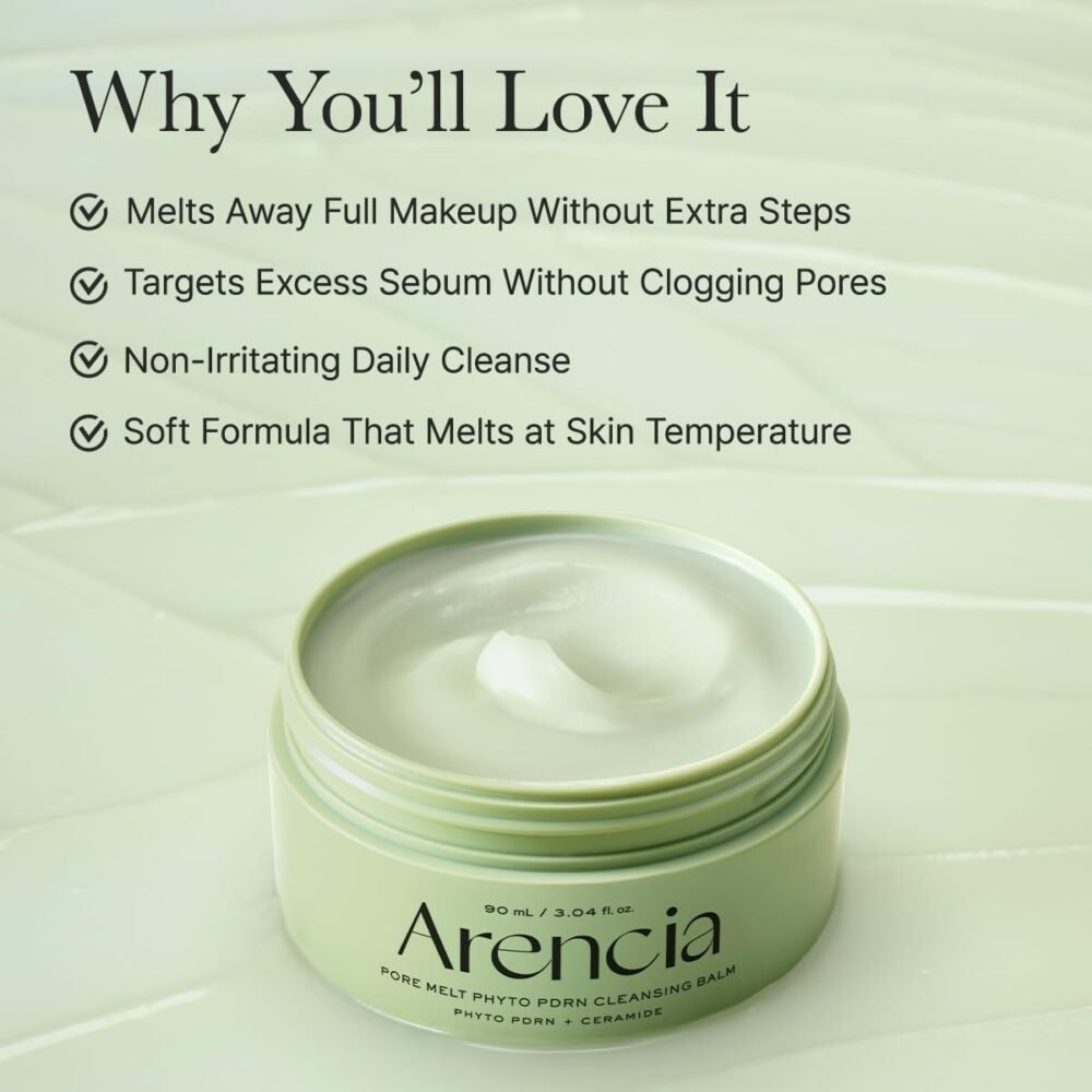 Arencia Pore Melt Phyto PDRN Cleansing Balm (90ml