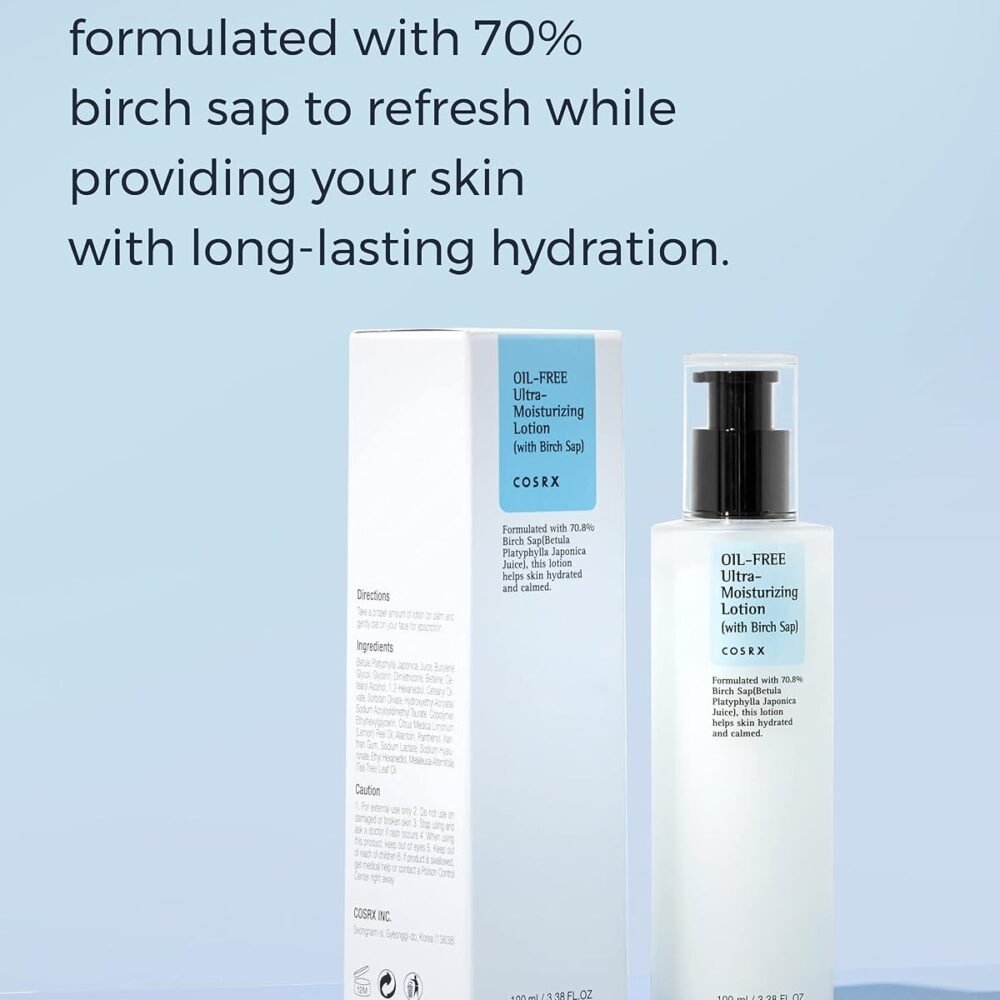 COSRX Oil-Free Ultra-Moisturizing Lotion with Birch Sap (100ml)