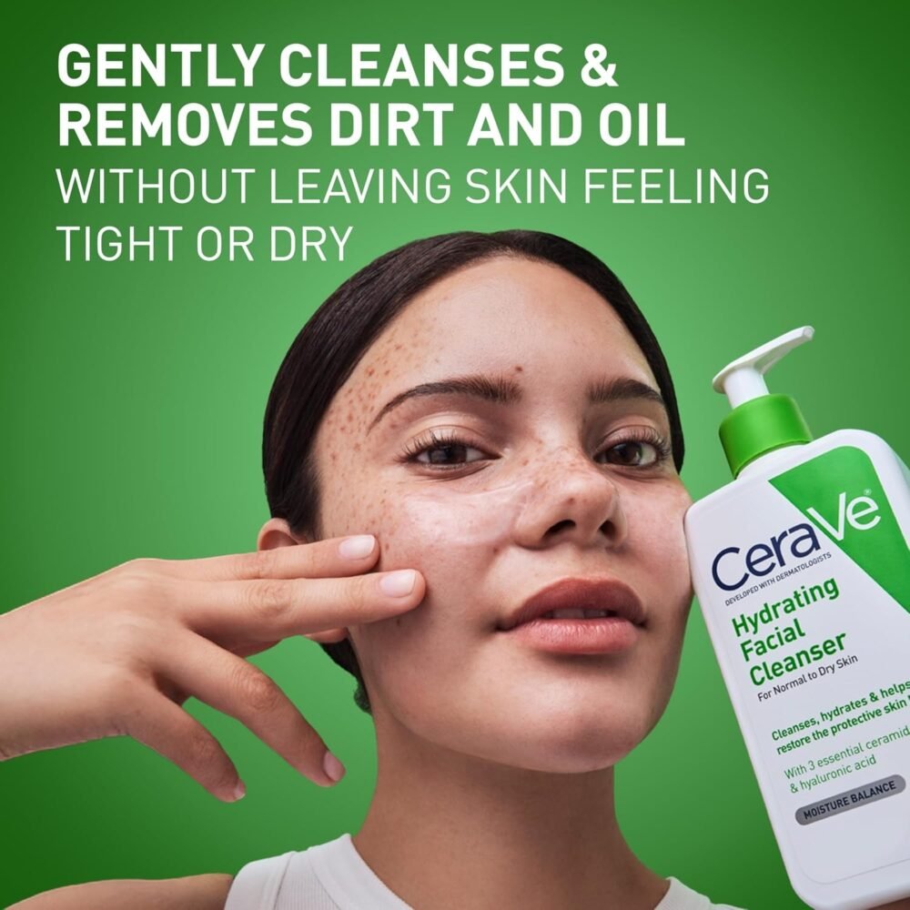 CeraVe Hydrating Facial Cleanser (473ml / 16 oz)