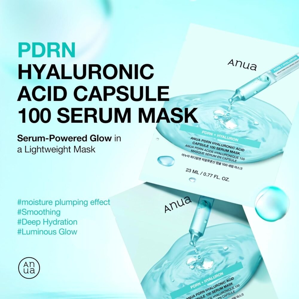 Anua PDRN Hyaluronic Acid Capsule 100 Serum Mask (23m)