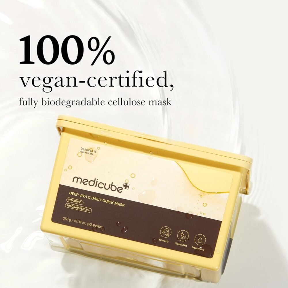 Medicube Deep Vita C Daily Quick Mask (30 Sheets)