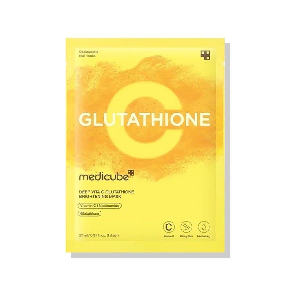 Medicube Deep Vita C Glutathione Brightening Mask 27ml