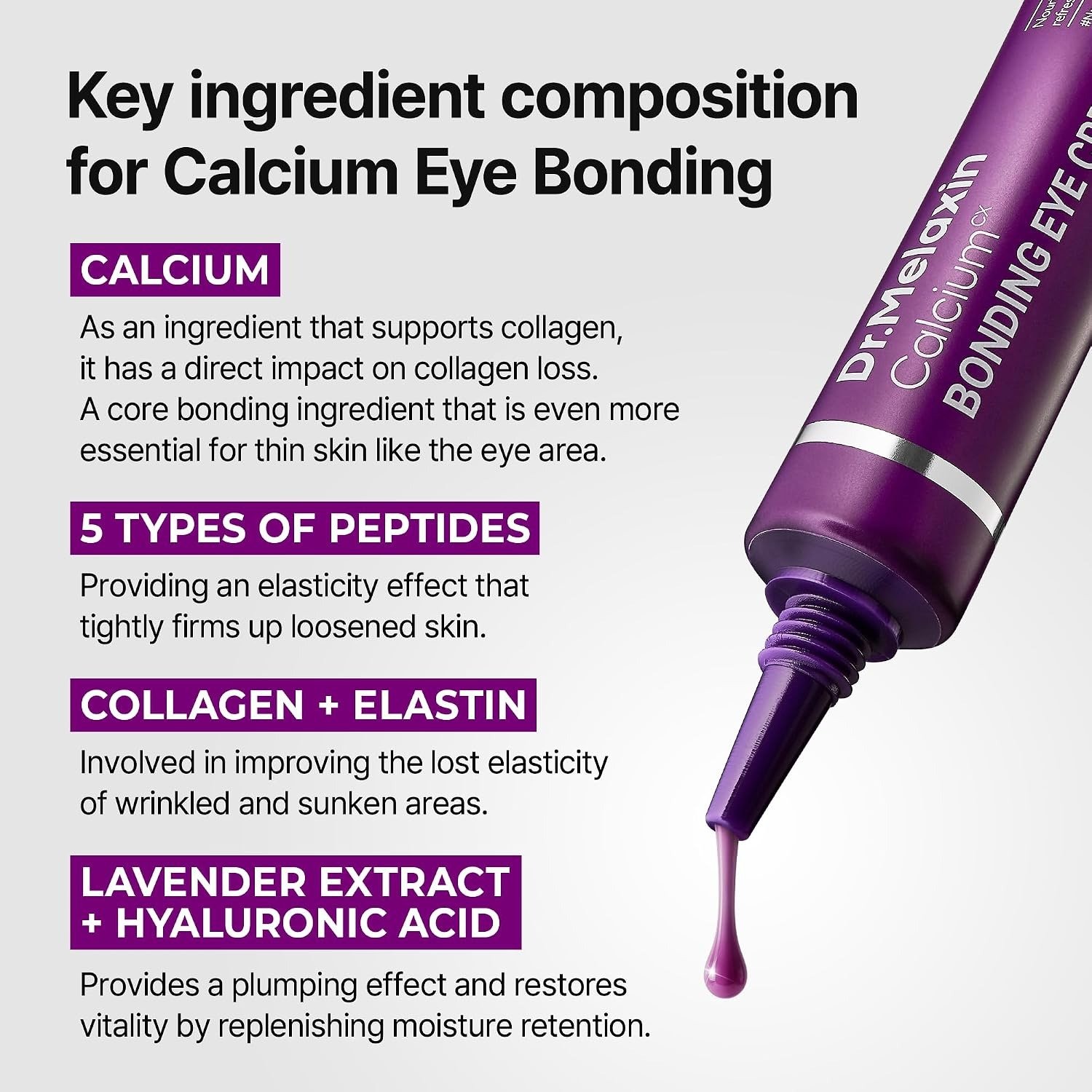 Dr. Melaxin Calcium Bonding Eye Cream (15g)