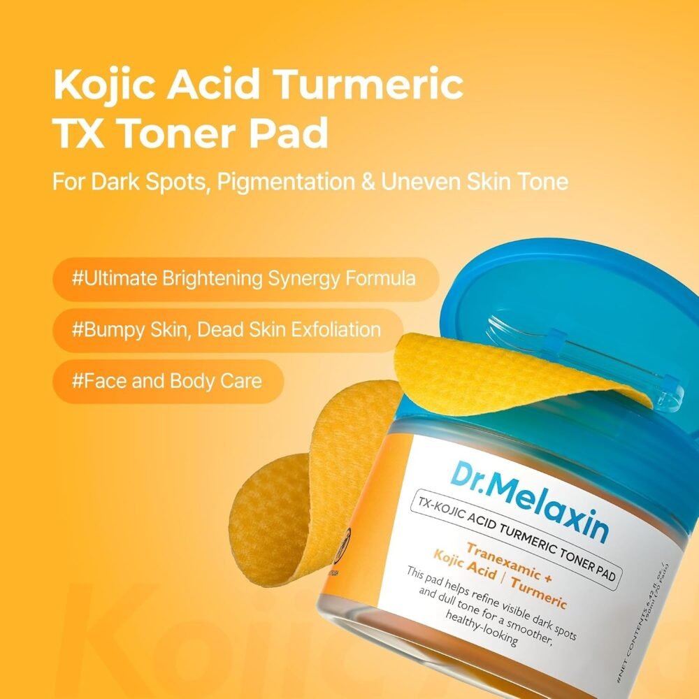 Dr. Melaxin TX-Kojic Acid Turmeric Toner Pad (70 pads / 190ml)