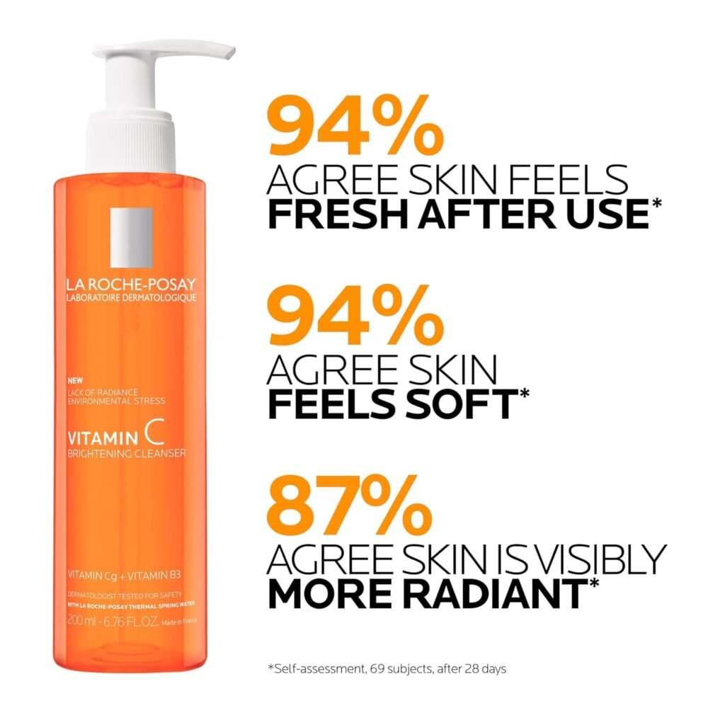 La Roche-Posay Pure Vitamin C Radiance Renewing Foaming Gel (200ml)