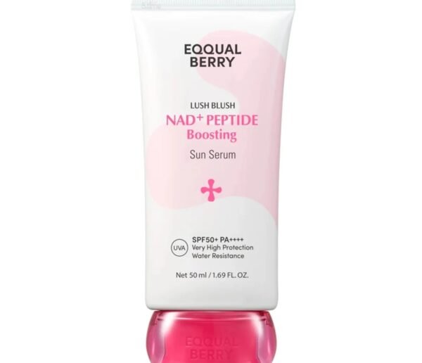 Eqqualberry NAD+ Peptide Boosting Sun Serum SPF50+ PA++++ (50mL)